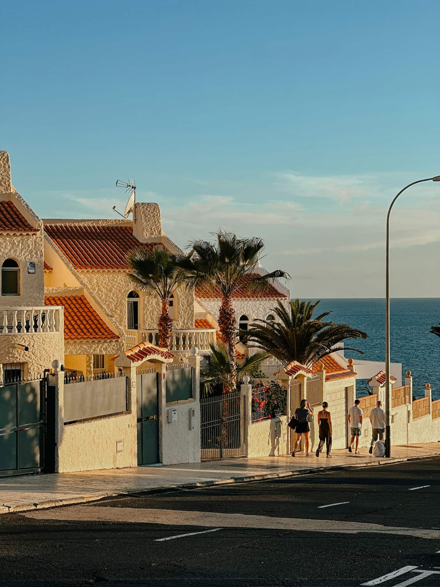 tenerife south with group of nomads